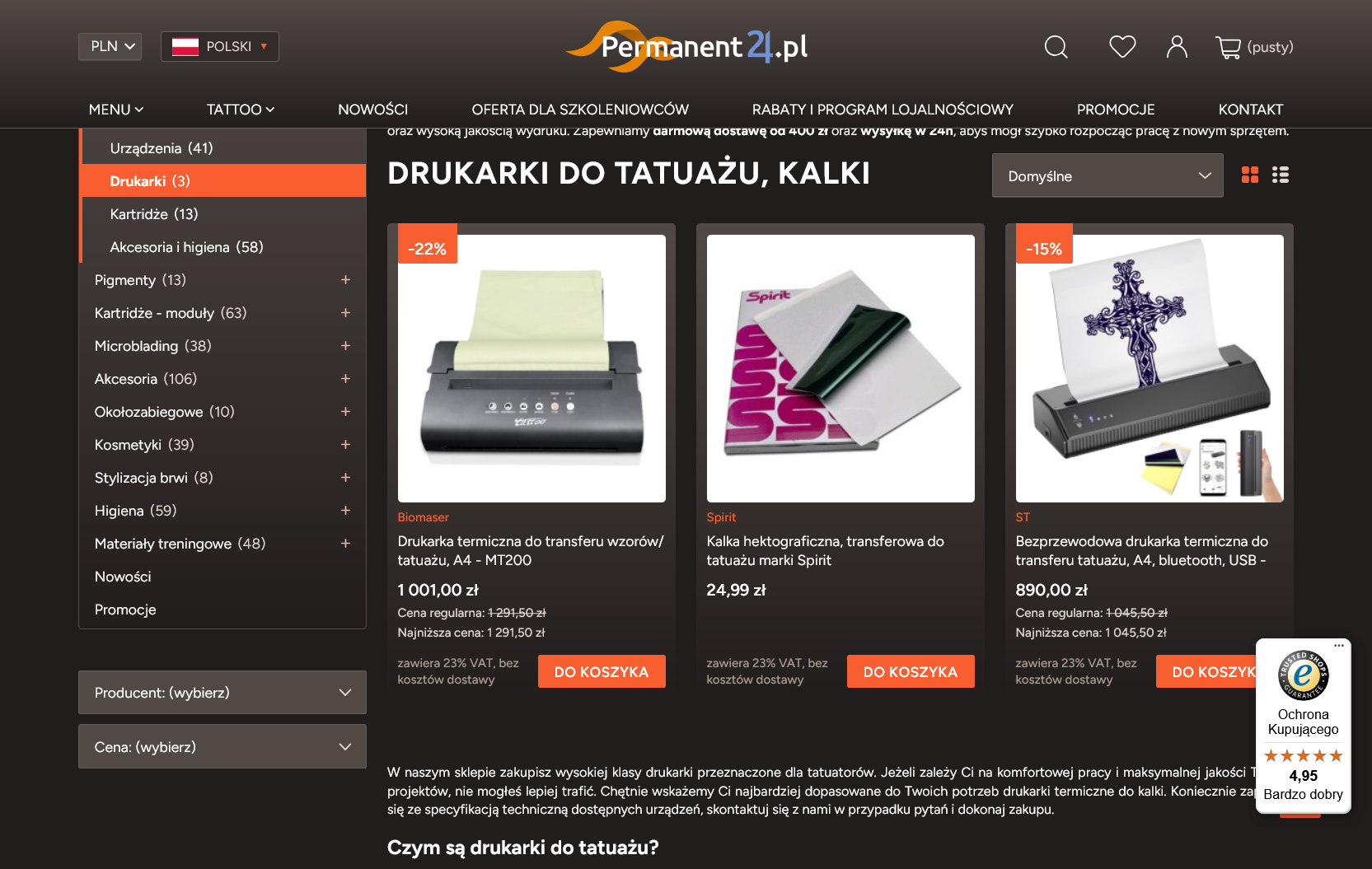 Jak przygotować idealną kalkę do tatuażu przy użyciu nowoczesnej drukarki?