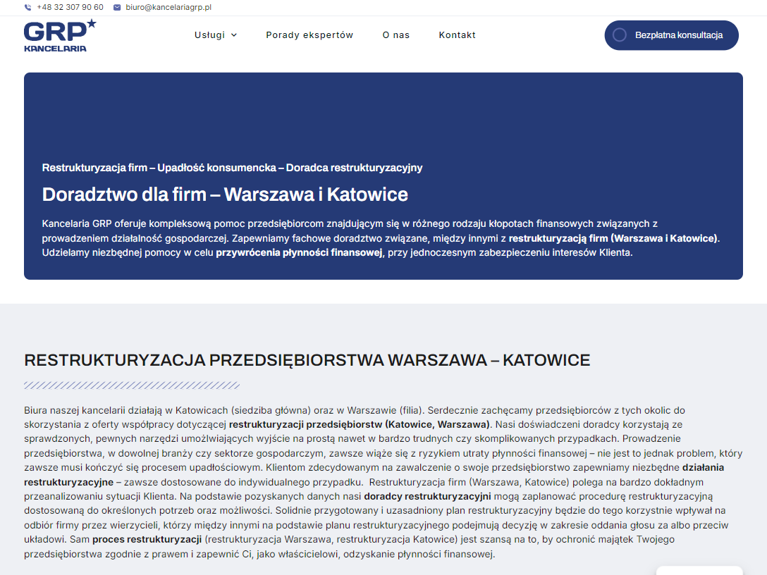 Dlaczego przedsiębiorcy zbyt późno zgłaszają się po doradztwo restrukturyzacyjne?