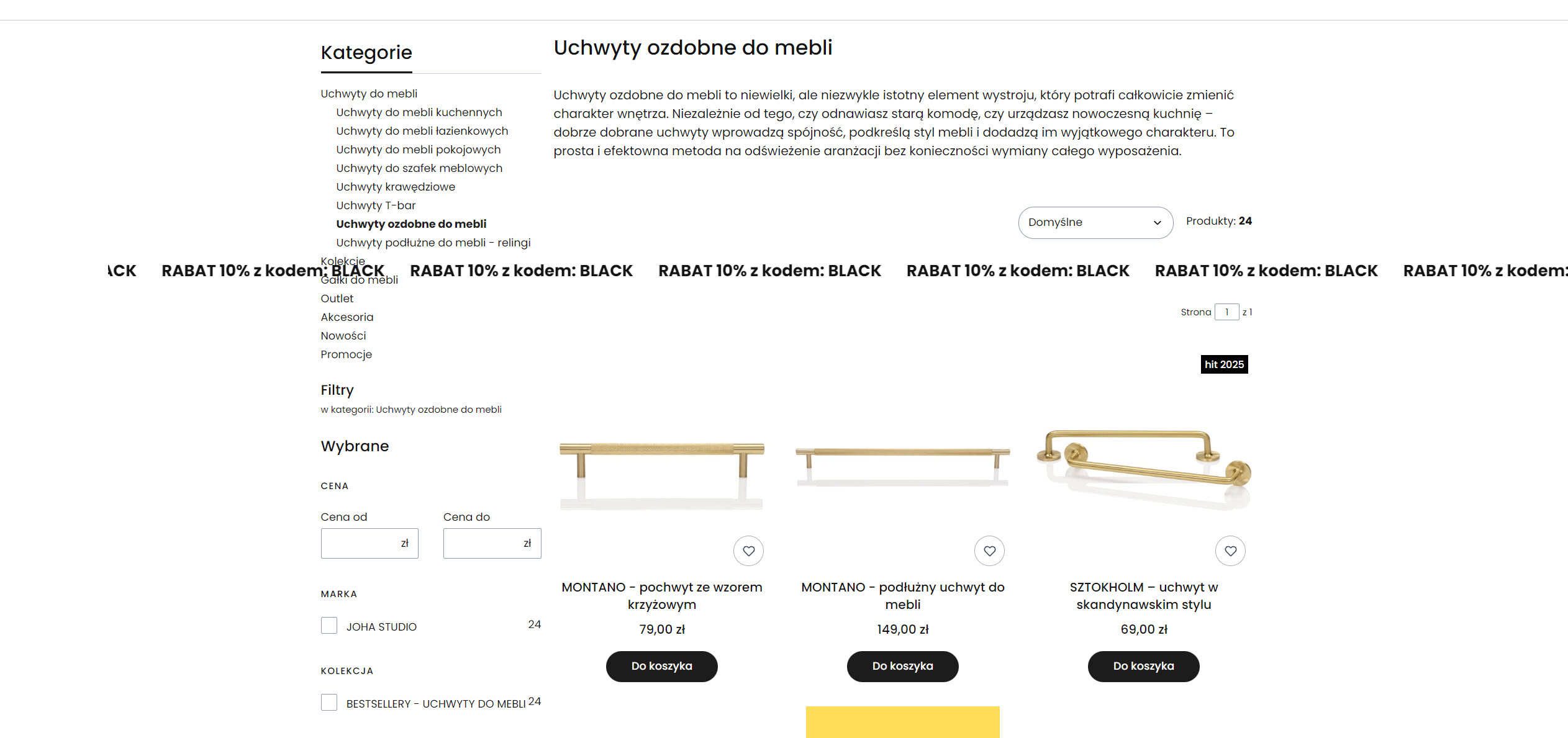 Uchwyty ozdobne do mebli - jak jeden detal może odmienić całe wnętrze?