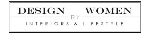 Logo firmy Dekoracje do domu - Design By Woman