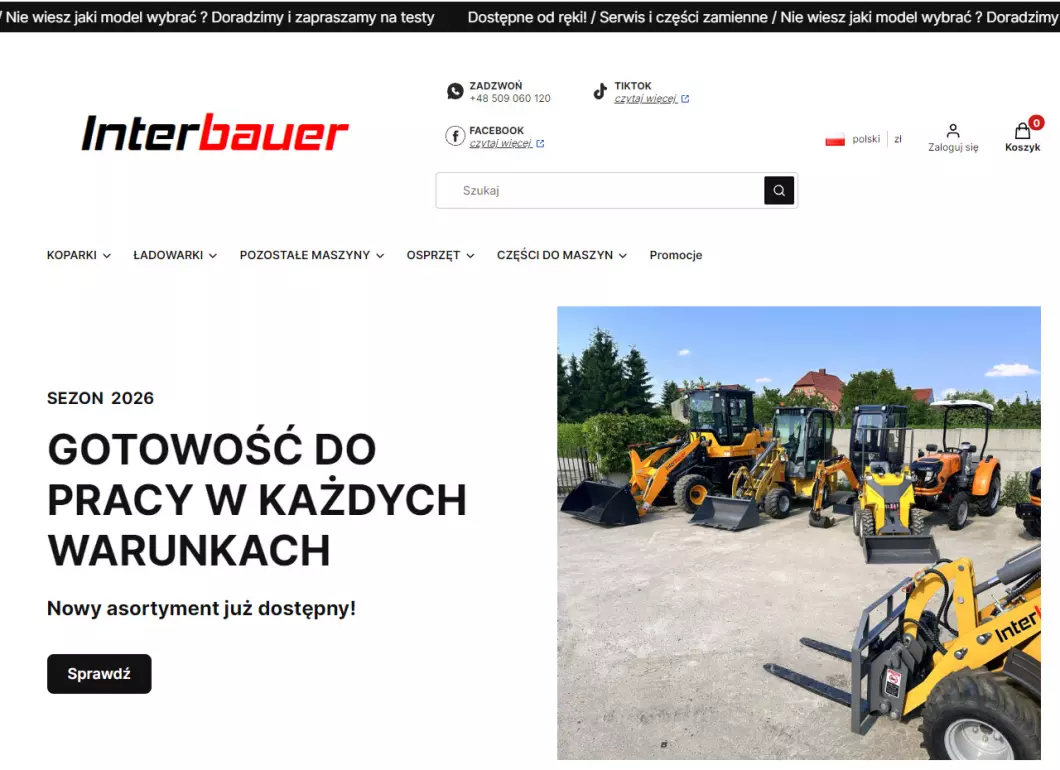 Zrzut ekranu strony