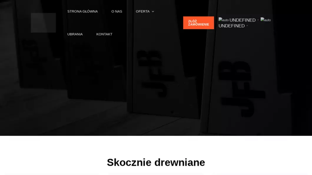Zrzut ekranu strony